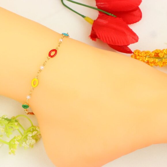 "New Beautiful Design Anklet for Women/Girls, Gift, A897 - Picture 7 of 8